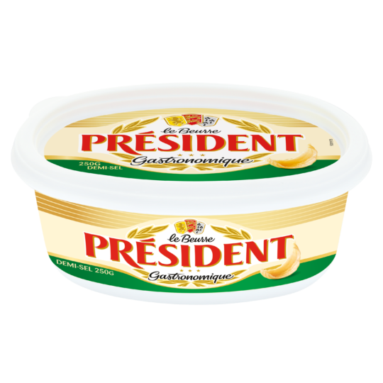 Beurrier gastronomique Président Demi-sel - Président