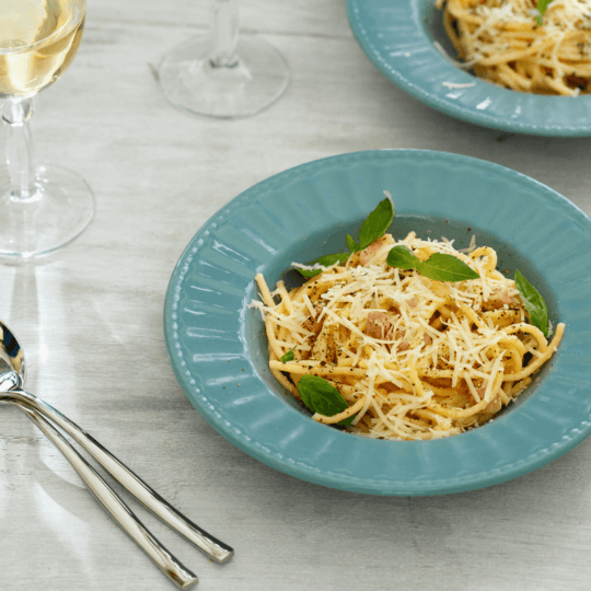 Pâtes Carbonara au Râpé 3 Saveurs Président