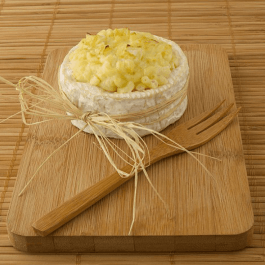 Gratin de coquillettes au Camembert Président