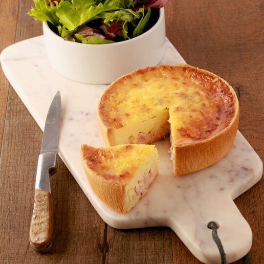 Quiche Loraine en crème de lardons