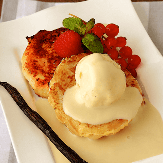 Brioche Perdue « pas pour tout le monde » Glace d’anglaise Bio et fruits écarlates