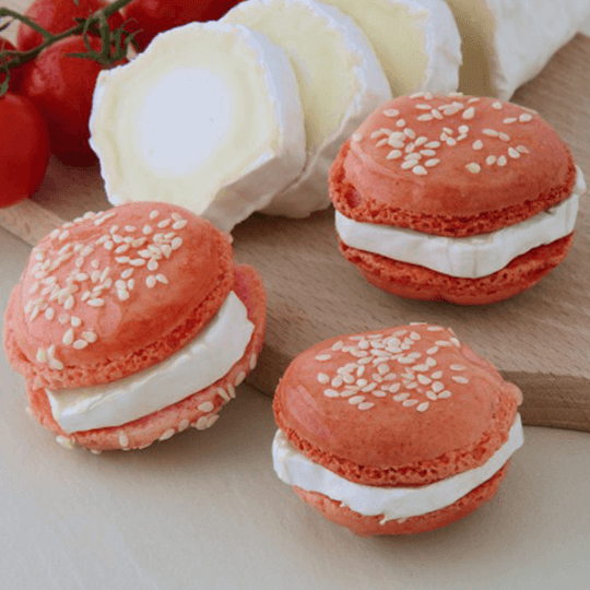 Macarons Chèvre Tomate