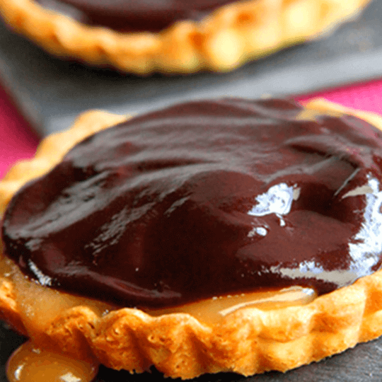 Tartelettes au chocolat caramel