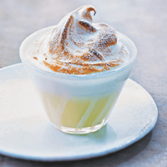 Verrine au citron meringue